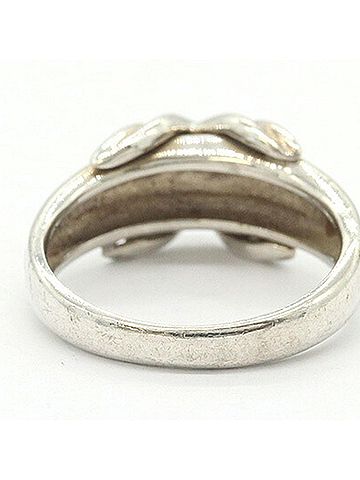Tiffany & Co. Tiffany &amp; Co. Signature Cross Ring, Sterling Silver 925, US 6.5-7, JP1, Women's Ring. (view 2)