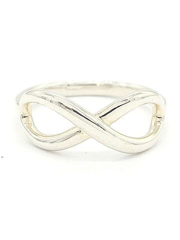 Tiffany & Co. Tiffany &amp; Co. Infinity Ring, Sterling Silver 925, US 5.5-6, Women's Ring. (view 1)