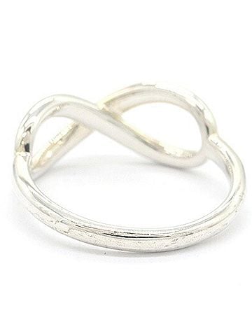 Tiffany & Co. Tiffany &amp; Co. Infinity Ring, Sterling Silver 925, US 5.5-6, Women's Ring. (view 2)