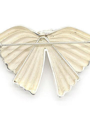 Tiffany & Co. Tiffany &amp; Co. Ribbon Brooch, Sterling Silver 925, Women's, Vintage, Knot Design, TIFFANY&amp;Co. 26061631 (view 2)