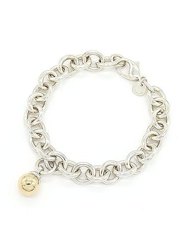 Tiffany & Co. Tiffany &amp; Co. Paul d'Ancre Bracelet, Sterling Silver 925 and Yellow Gold Combination Bangle, SV925 YG 18K 18K, Men's. (view 1)