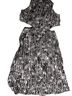 Sofia by Sofia Vergara Animal Print Black White Romper Size XL - photo 1