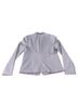 Liz Claiborne 98% Cotton 2% Spandex 100% Polyester Gray Blazer Size L - photo 2