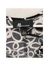 AB Studio Print Black White Casual Dress Size L - photo 3
