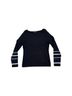 White House Black Market Stripes Black Multi Color Pullover Sweater Size M - photo 1