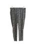 Theory 100% Silk Animal Print Black White Casual Pants Size M - photo 1