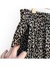 Theory 100% Silk Animal Print Black White Casual Pants Size M - photo 11