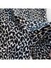 Theory 100% Silk Animal Print Black White Casual Pants Size M - photo 8