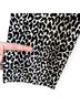 Theory 100% Silk Animal Print Black White Casual Pants Size M - photo 7