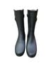 Hunter 100% Rubber Black Rain Boots Size 10 - photo 1