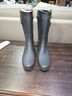 Hunter 100% Rubber Black Rain Boots Size 10 - photo 6
