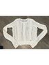 Abercrombie & Fitch Solid Ivory White Pullover Sweater Size S - photo 5