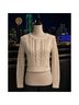 Abercrombie & Fitch Solid Ivory White Pullover Sweater Size S - photo 4