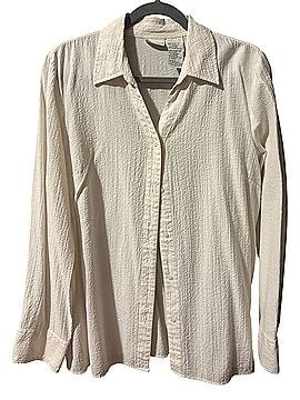 White Stag Long Sleeve Button-Down Shirt (view 1)