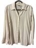 White Stag Ivory Long Sleeve Button-Down Shirt Size 12 - photo 1