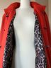 Betsey Johnson Red Coat Size L - photo 4