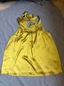 Kenar 100% Silk Solid Gold Sleeveless Blouse Size XL - photo 4