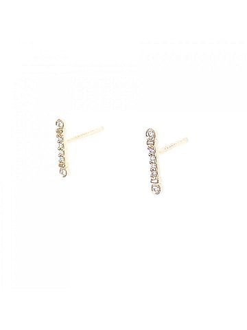 Tiffany & Co. Tiffany &amp; Co. Fleur de Lis Stem Earrings (view 2)
