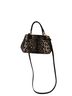Coach Animal Print Tan Black Brown Leather Crossbody Bag One size - photo 2