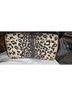 Coach Animal Print Tan Black Brown Leather Crossbody Bag One size - photo 5