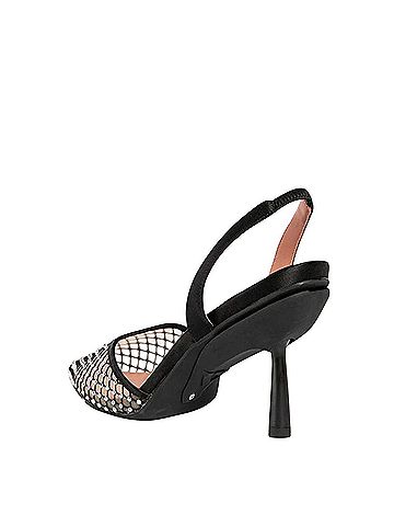 Vice Versa Everyday Crystal Mesh Heels (view 2)