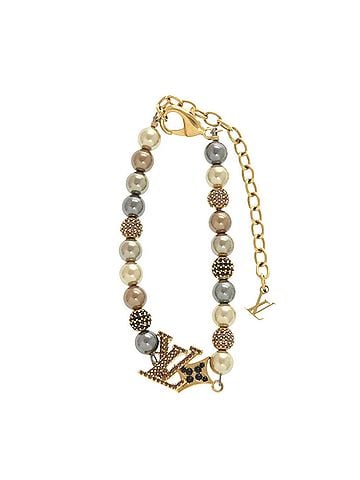 Louis Vuitton Louis Vuitton Dandy M03055 Metal Gold Bracelet LV 1067 LOUIS VUITTON (view 1)