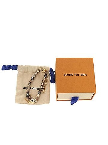 Louis Vuitton Louis Vuitton Dandy M03055 Metal Gold Bracelet LV 1067 LOUIS VUITTON (view 2)