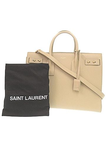 Yves Saint Laurent Yves Saint Laurent Saint Laurent Paris Sac de Jour Medium Leather Beige 2-Way Handbag Shoulder Bag Tote 0153 SAINT LAURENT PARIS (view 2)