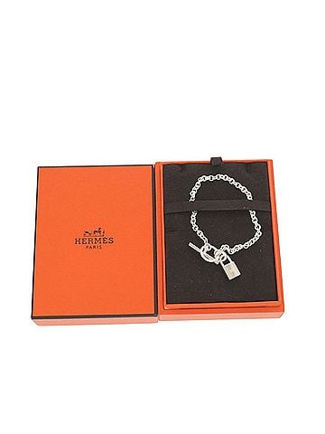 Hermès Hermes Amulette Cadena Bracelet SH Sterling Silver 925 1215HERMES (view 2)