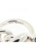 Hermès 100% Sterling Silver Silver Toned Hermes Hermès Croisette Ring One size - photo 4