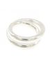 Hermès 100% Sterling Silver Silver Toned Hermes Vertige Ring One size - photo 3