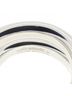 Hermès 100% Sterling Silver Silver Toned Hermes Vertige Ring One size - photo 4