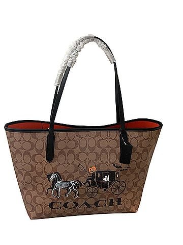 Coach Leather Tote (view 1)