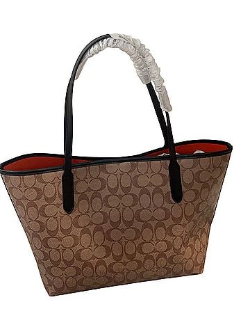 Coach Leather Tote (view 2)