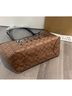 Coach Brown Black Orange Leather Tote One size - photo 3