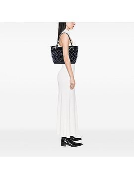 Chanel CC Quilted Patent Timeless Soft Tote (view 2)