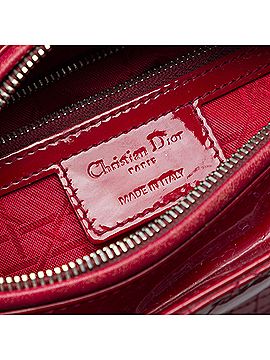 Dior Medium Patent Cannage Lady Dior (view 2)