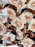 Express Floral Black Brown Ivory Cocktail Dress Size M - photo 5