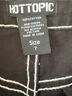 Hot Topic 100% Cotton Black Casual Pants Size 7 - photo 5