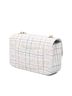 Chanel 100% Leather White Mini Rectangular Classic Printed Calfskin Single Flap One size - photo 3