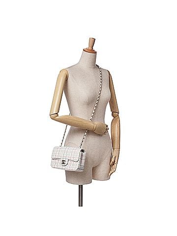Chanel Mini Rectangular Classic Printed Calfskin Single Flap (view 2)