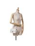 Chanel 100% Leather White Mini Rectangular Classic Printed Calfskin Single Flap One size - photo 2
