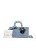 Dior 100% Denim Blue Medium Denim Cannage Lady D Joy One size - photo 9