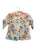 Coldwater Creek 53% Linen 47% Cotton 83% Polyester 17% Cotton 100% Rayon Floral Multi Color Blazer Size 10 - photo 1