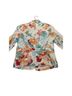 Coldwater Creek 53% Linen 47% Cotton 83% Polyester 17% Cotton 100% Rayon Floral Multi Color Blazer Size 10 - photo 2