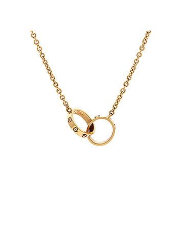 Cartier Love Interlocking Necklace 18K Yellow Gold (view 1)