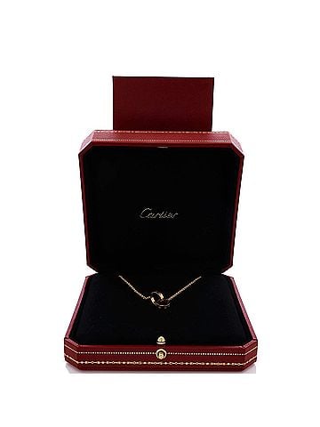 Cartier Love Interlocking Necklace 18K Yellow Gold (view 2)