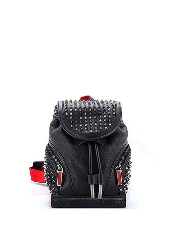 Christian Louboutin Explorafunk Backpack Spiked Leather Small (view 1)
