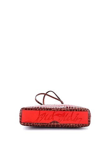Christian Louboutin Cabata North South Zipped Tote Crocodile Embossed Leather (view 2)