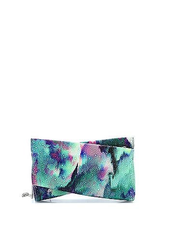 Christian Louboutin Loubitwist Clutch On Chain Crystal Embellished Suede Small (view 1)